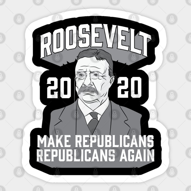 Republicans Again Gray 1x Sticker by Vector Deluxe